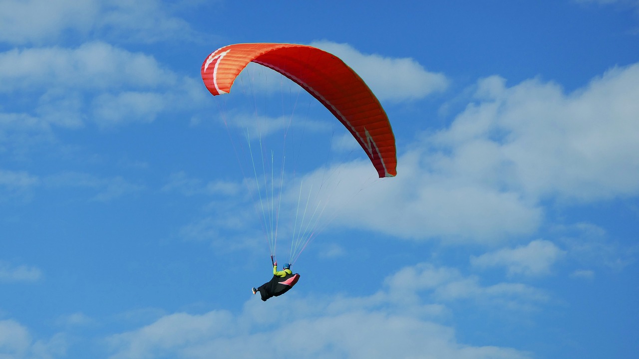 Image - fly feeling of freedom paraglider