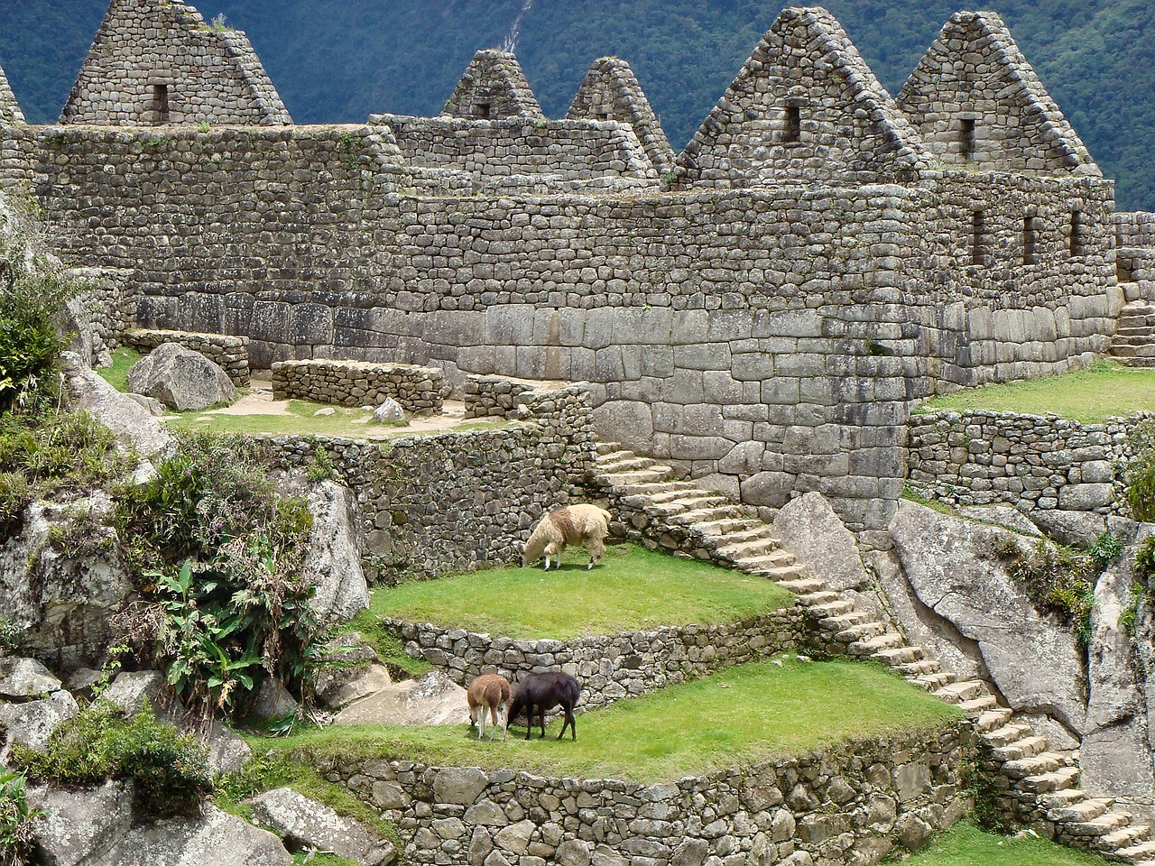 Image - machu picchu ruins old town incas