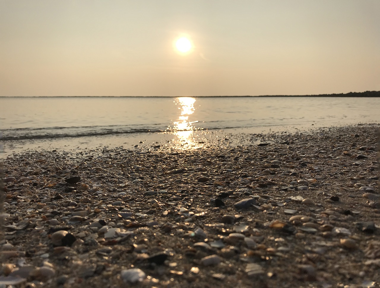 Image - sun doom sea evening coast sunset