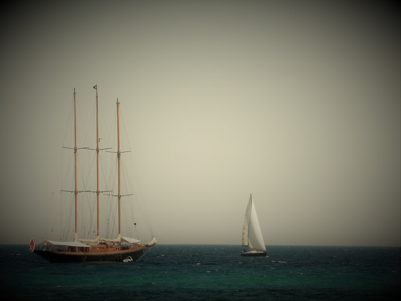 Image - ship sailing vessel three masted