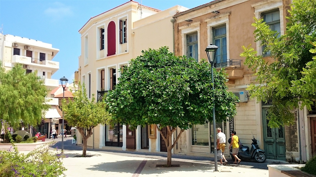 Image - crete place village mediterranean