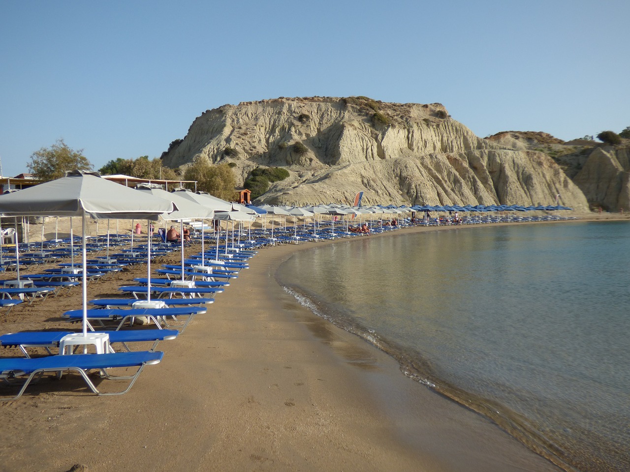 Image - greece beach recreation sea