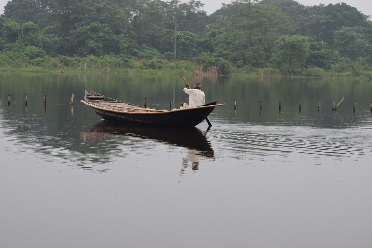 Image - boat river lake tourism landscape