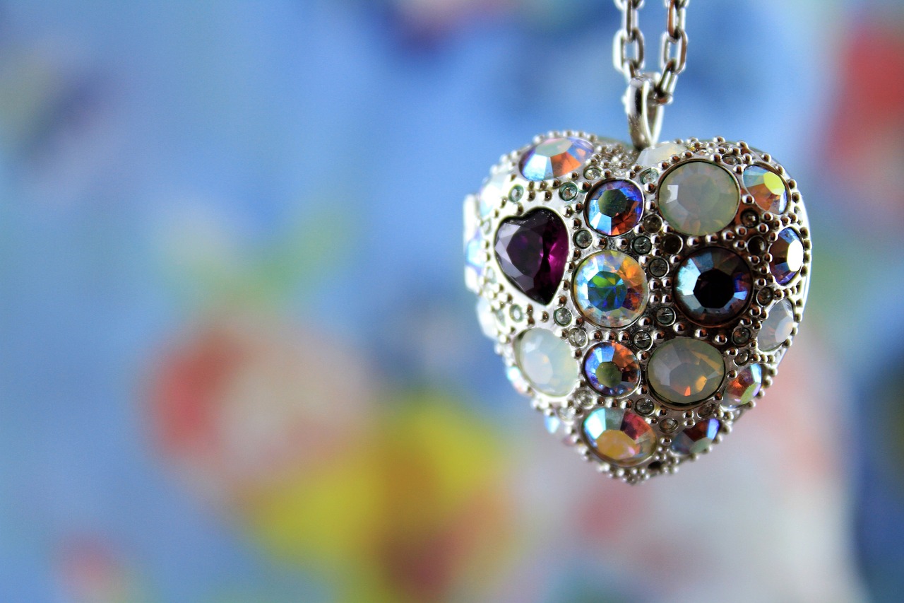 Image - heart love jewel necklace