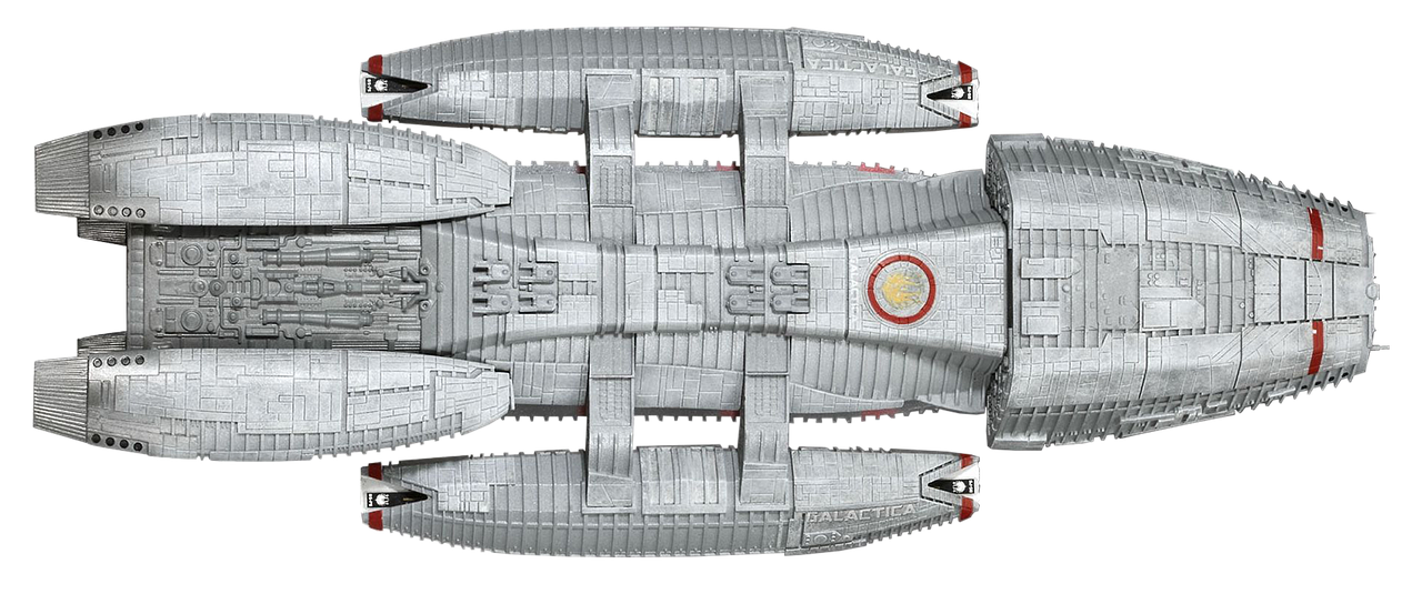 Image - spaceship model isolated film