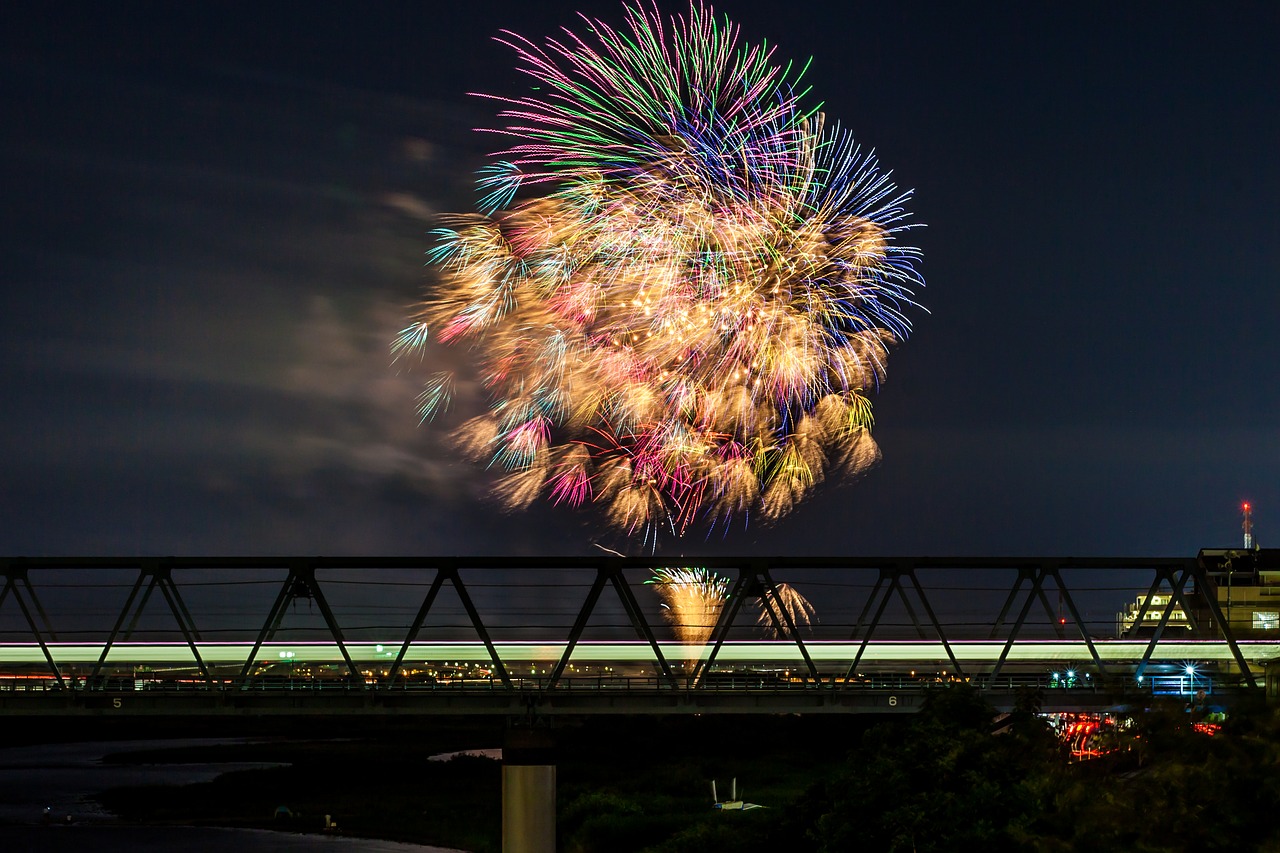 Image - flares fireworks festival the light
