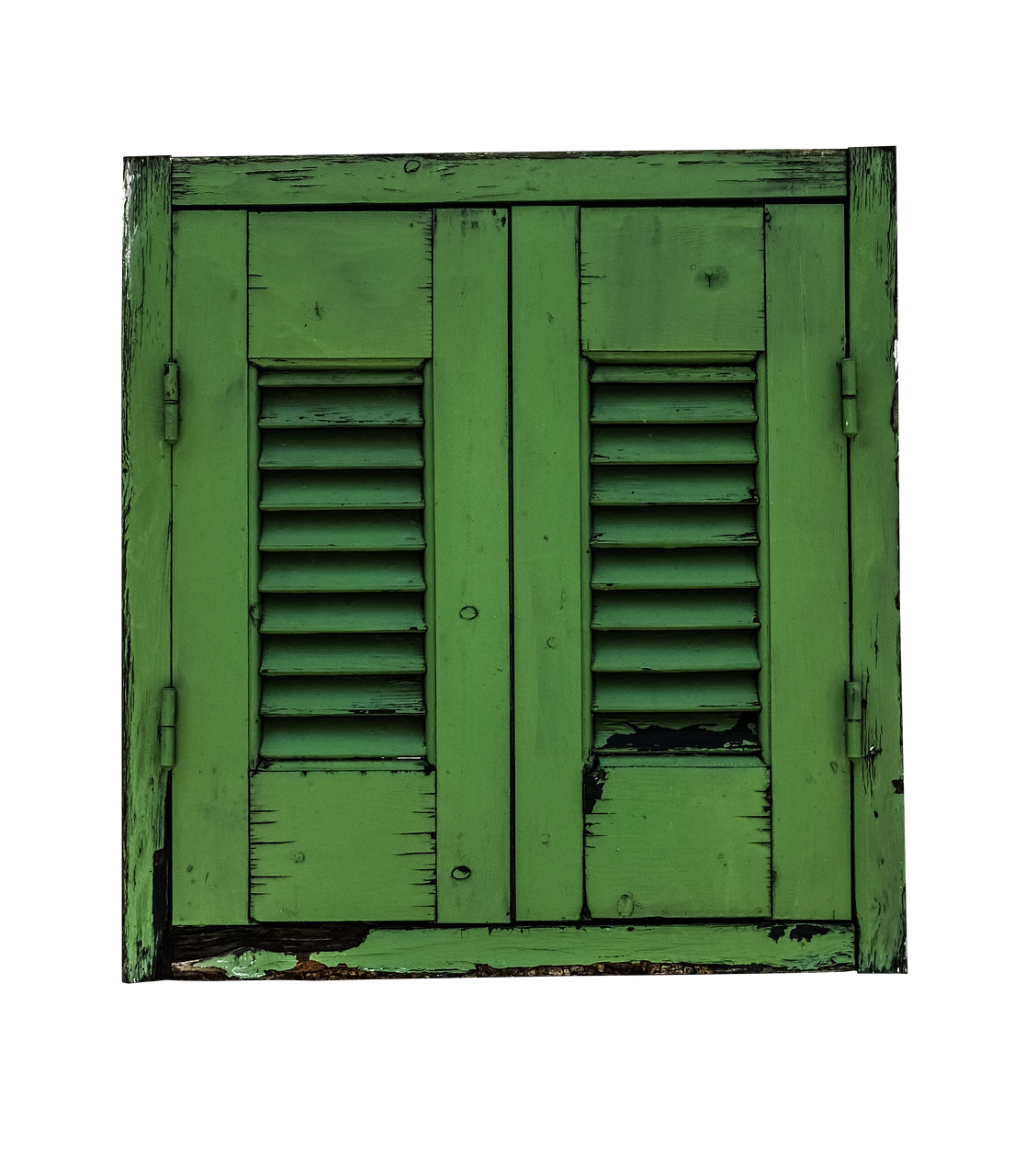 Image - window shutter green shutters old