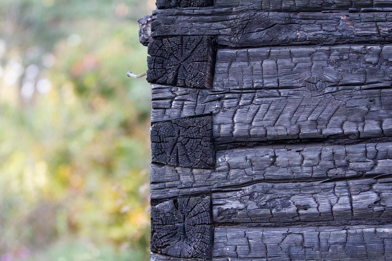 Image - fire burnt house coals wood burn