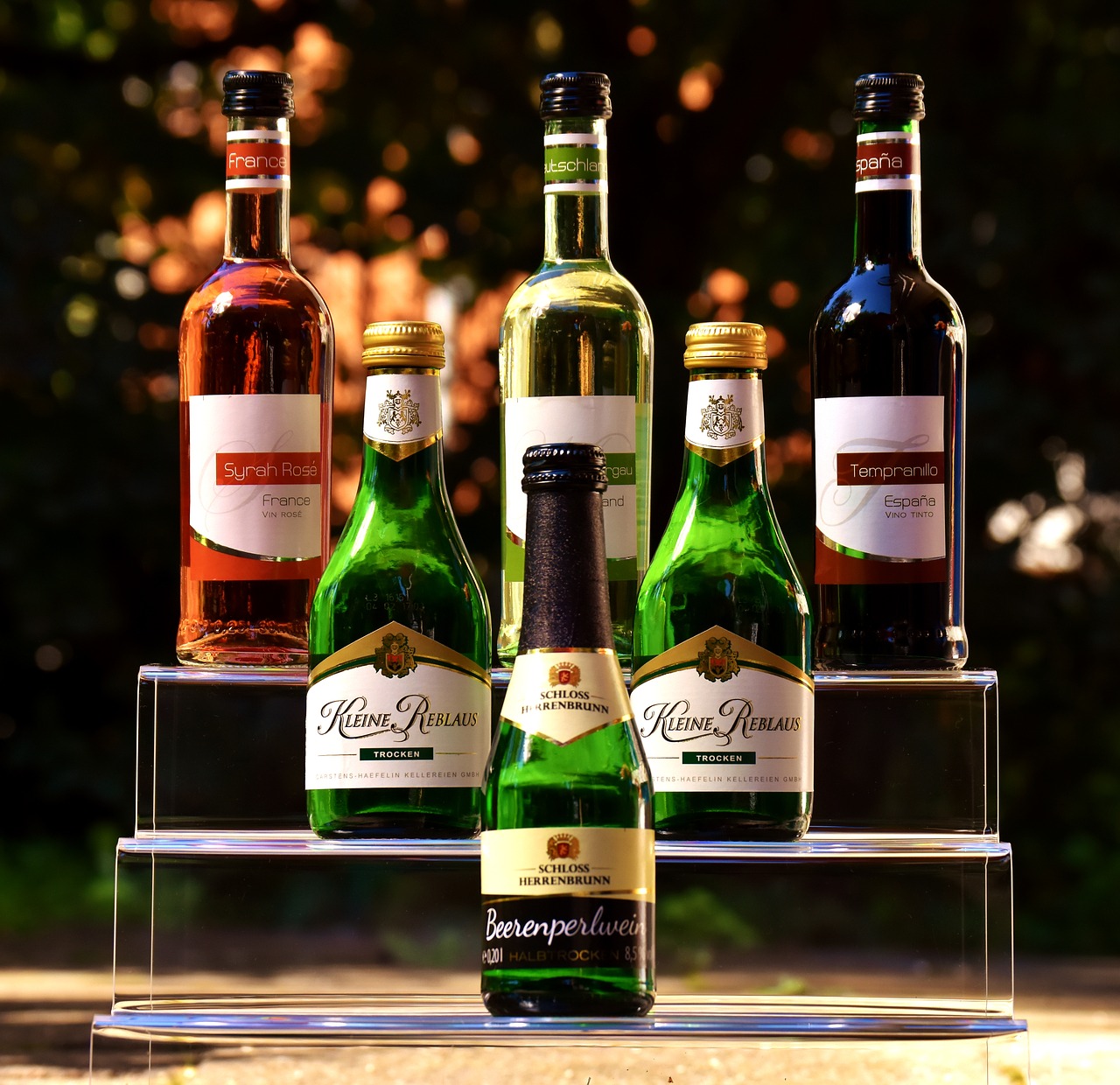 Image - wine bottles alcohol various