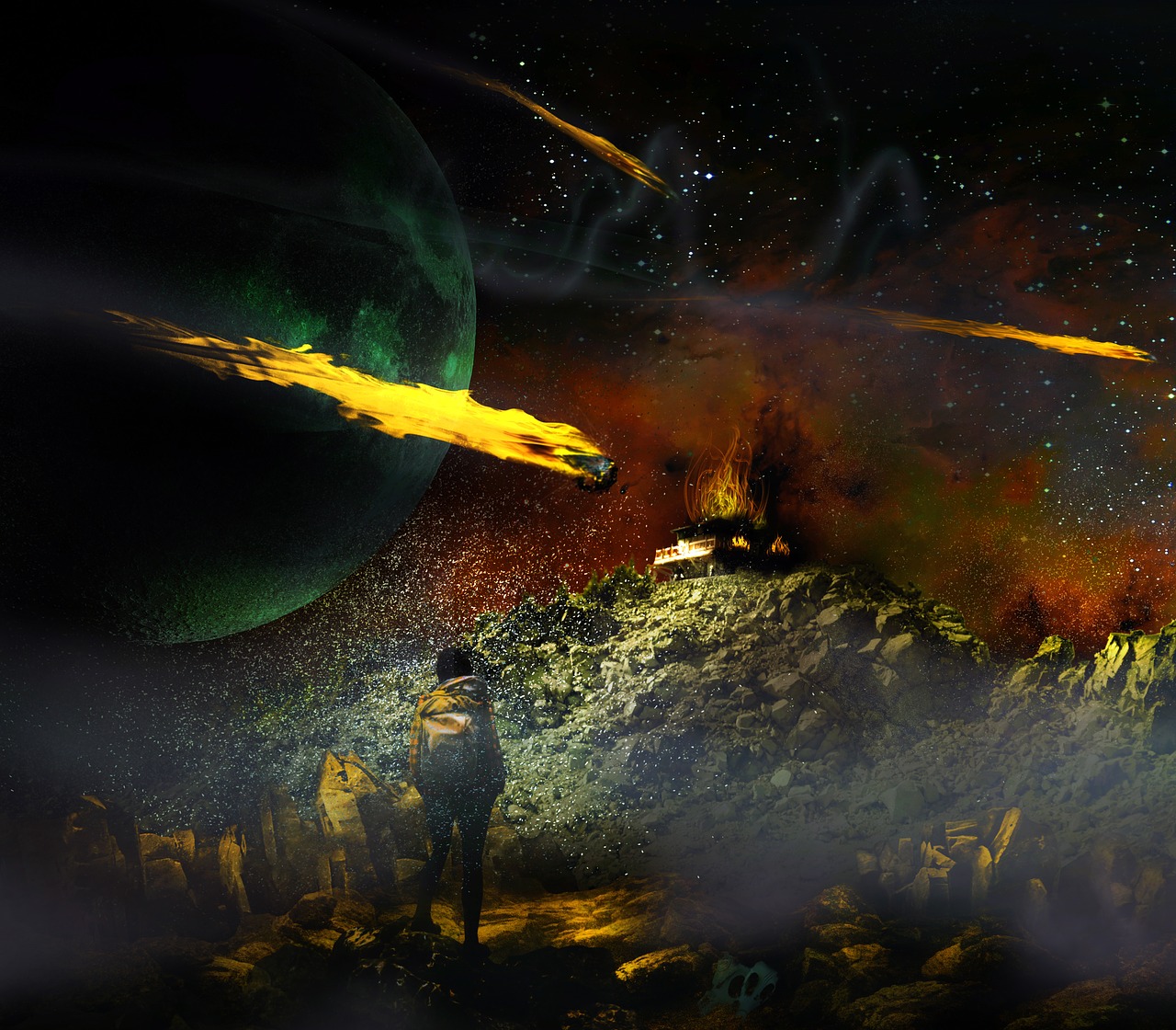 Image - doomsday apocalypse smoke fire