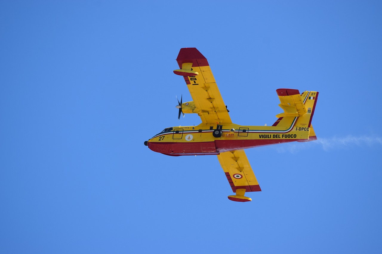 Image - canadair plane fire escape fire