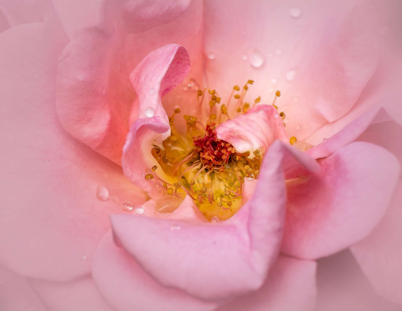 Image - rose pink coral macro beautiful