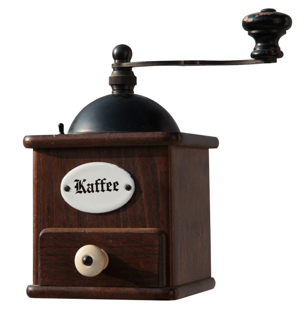 Image - grinder mill antique crank coffee