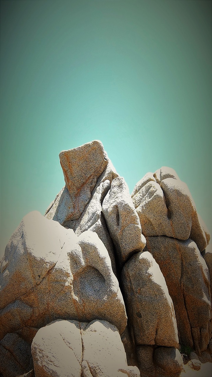 Image - nature rock sea grey beach