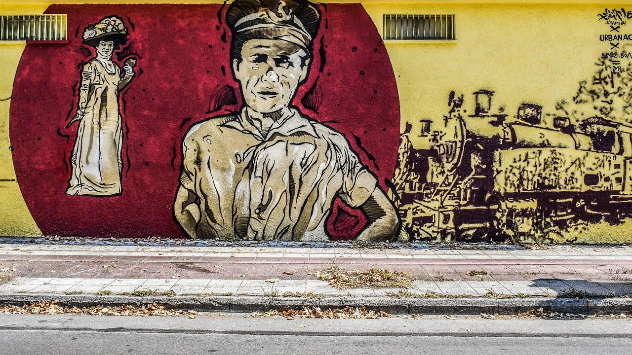 Image - street wall graffiti vintage