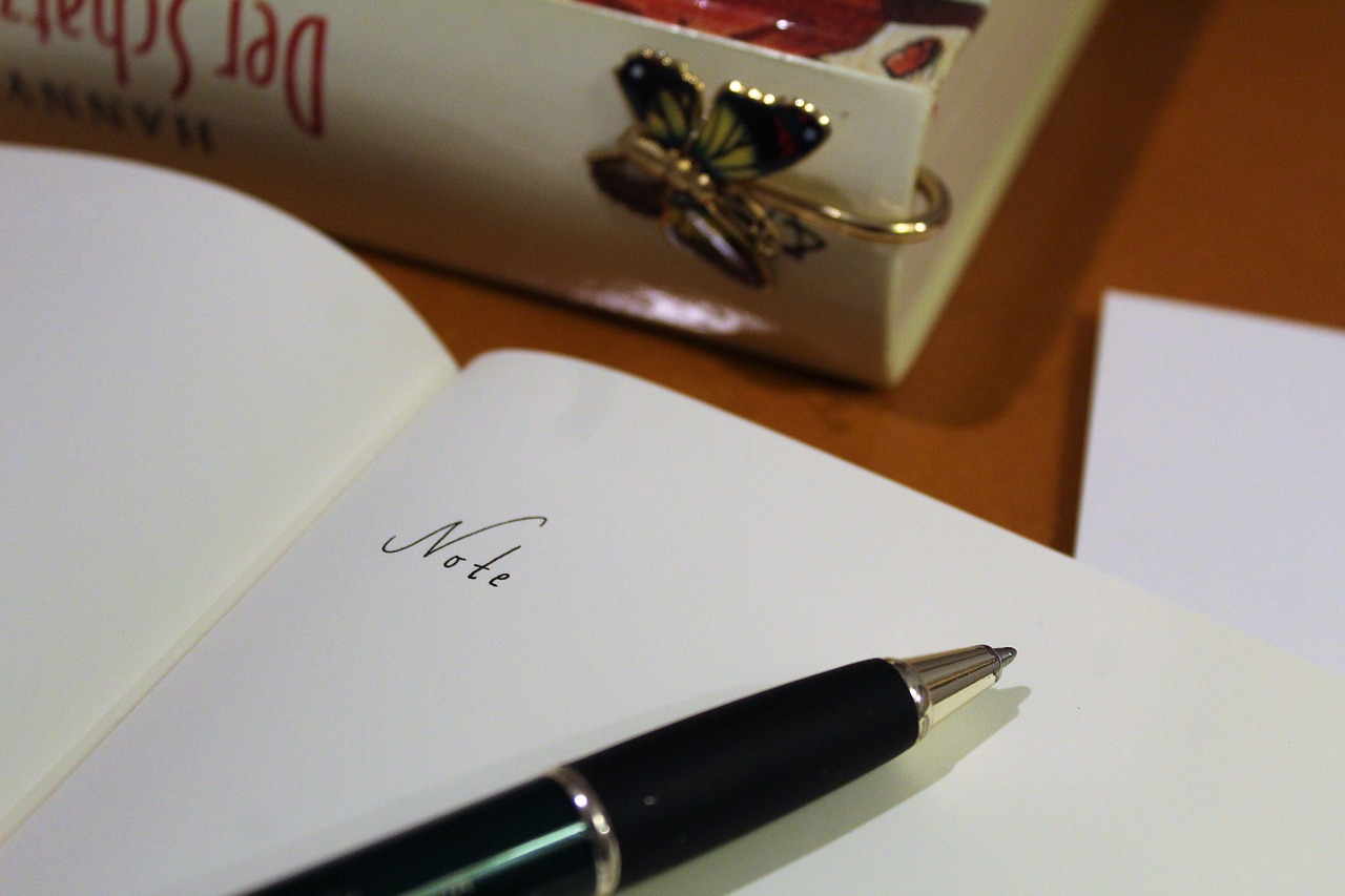 Image - note book old bookmark coolie
