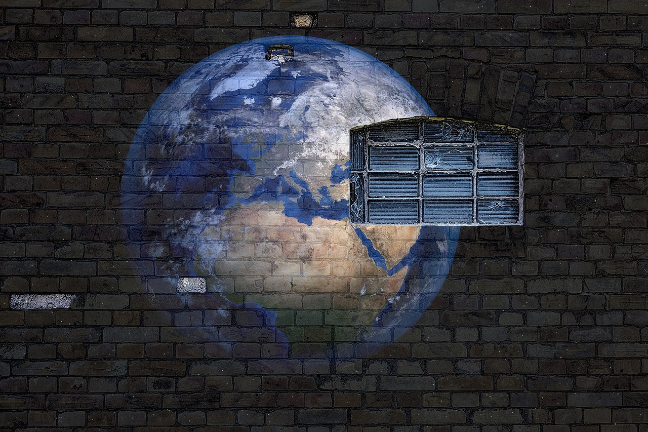 Image - world wall brick grafitti window