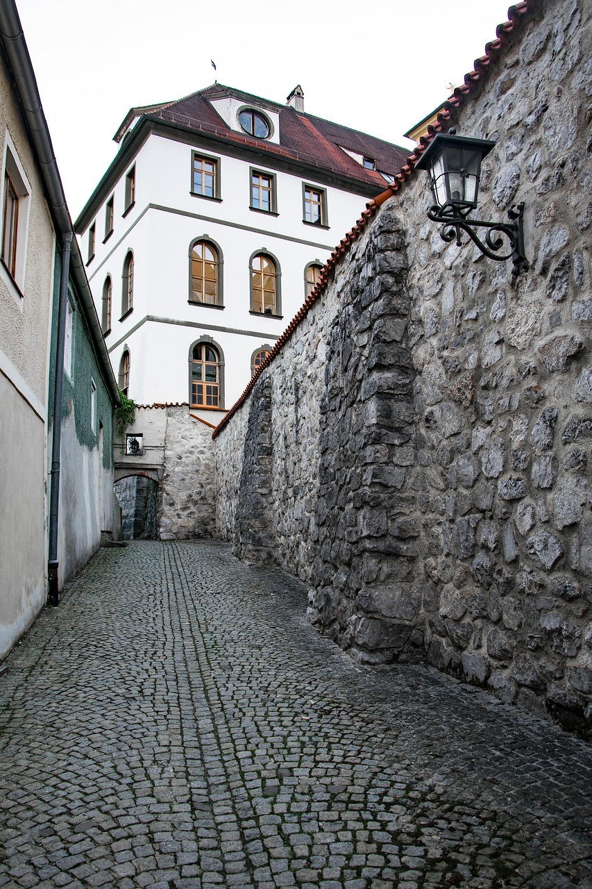 Image - alley stone the walls of the castle