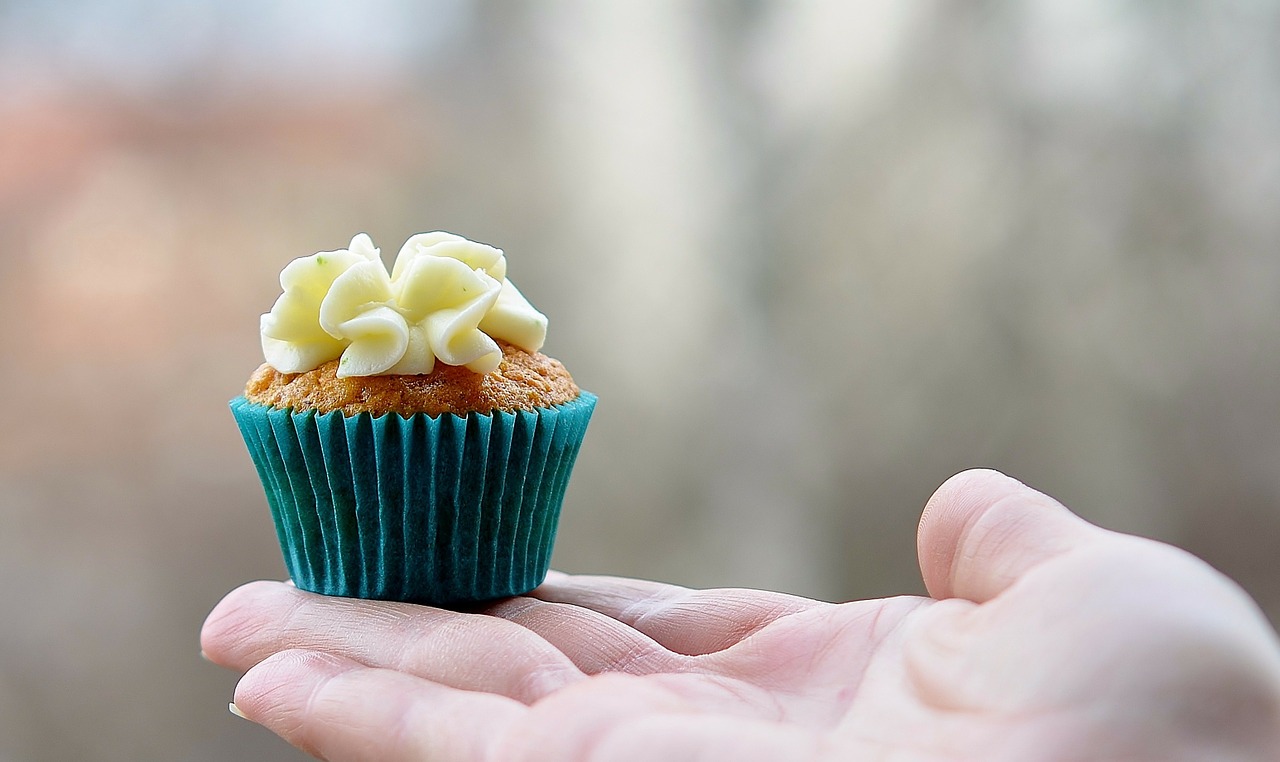 Image - cupcake cake sweets sugar carrot