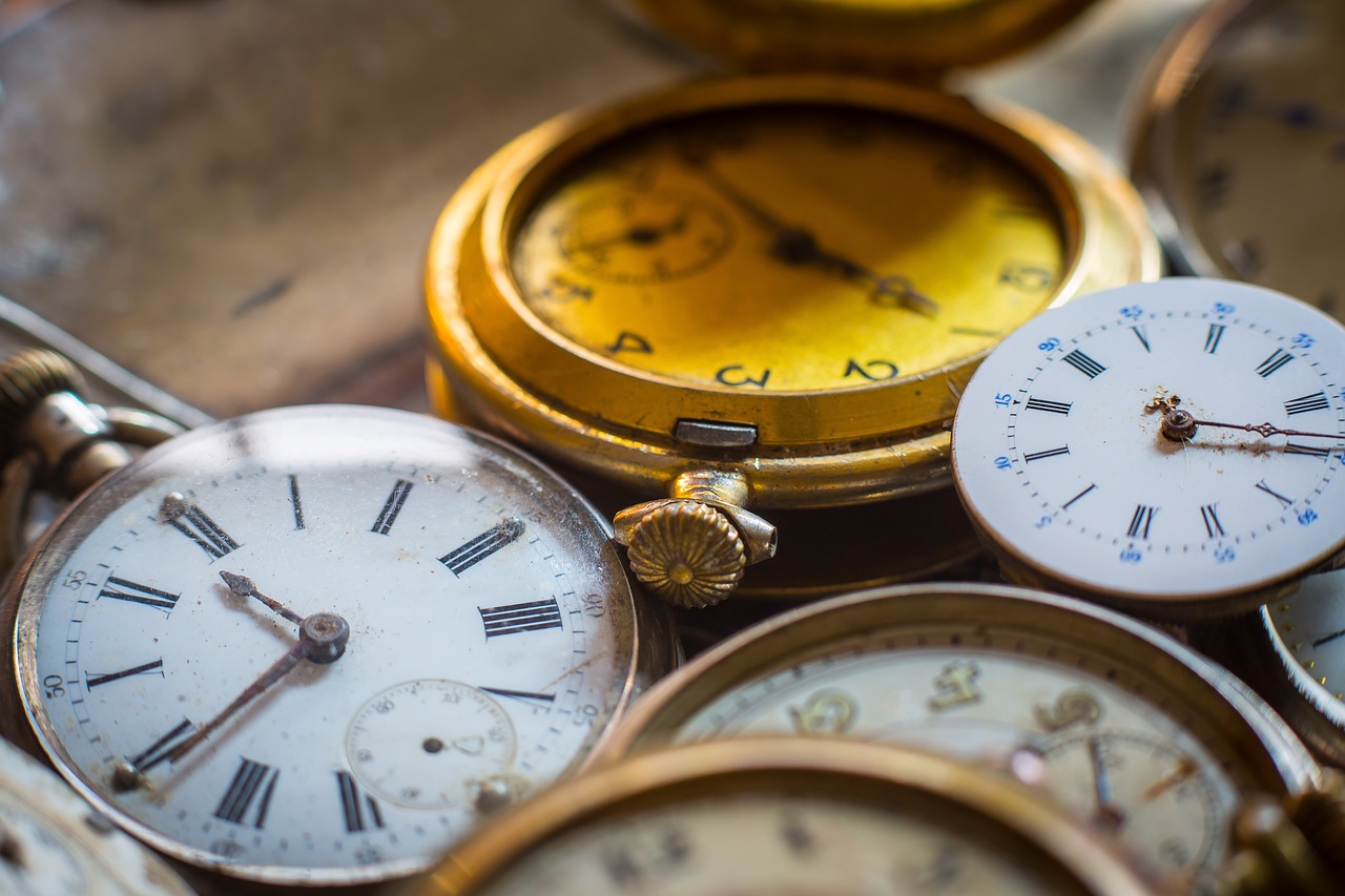 Image - clock pocket watch clock face