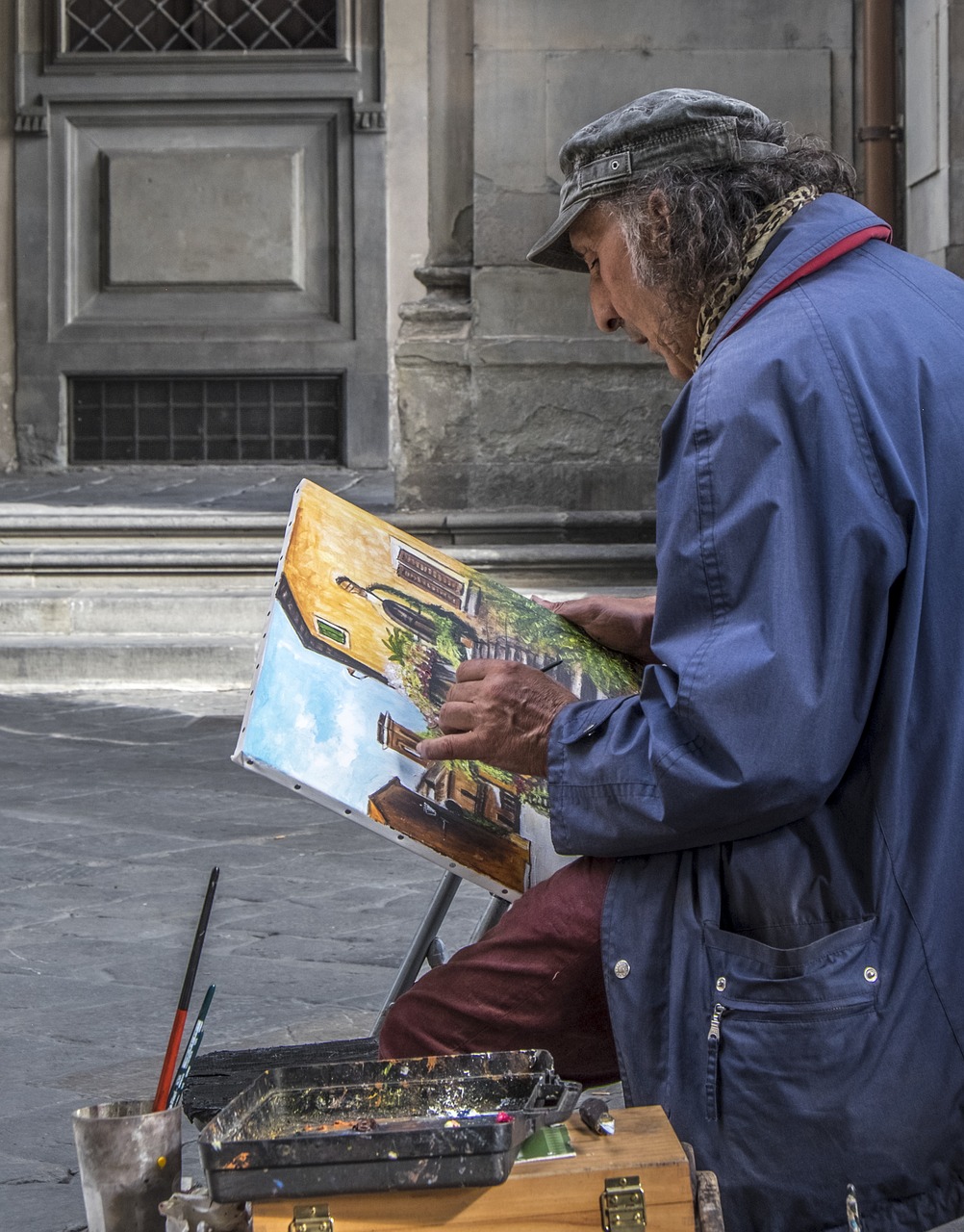 Image - painter art firenze street artist