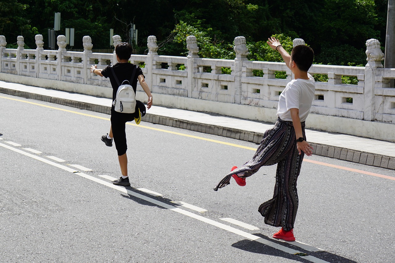 Image - walk road journey teenager