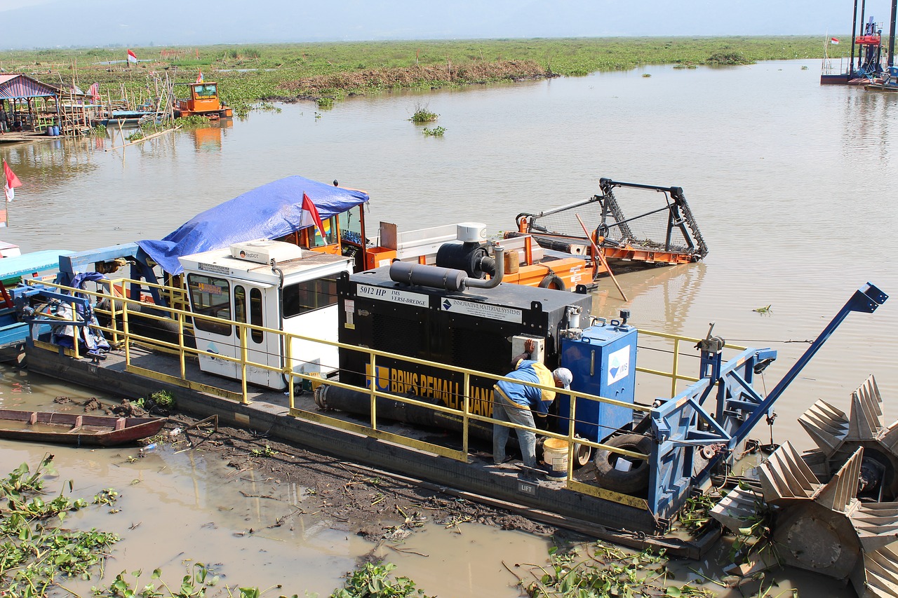 Image - swamp lake indonesian java work