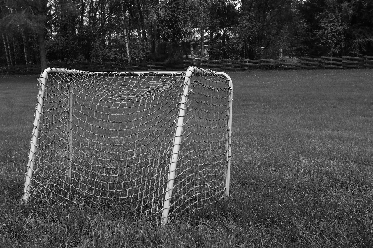 Image - goal soccer sport black and white
