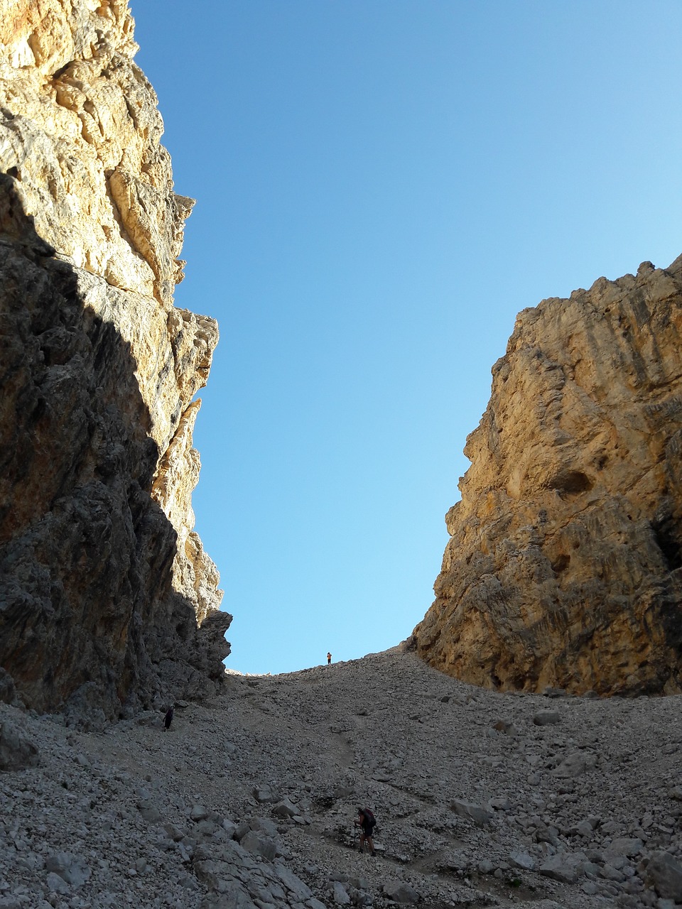 Image - gathered dolomites transition scree