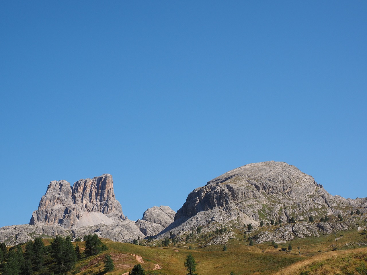 Image - the falzarego pass plateau