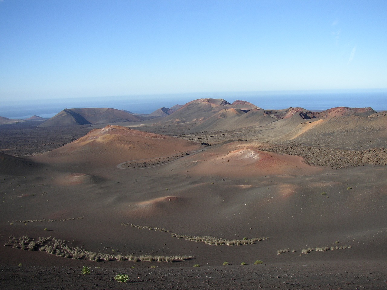 Image - lanzarote volcano landscape