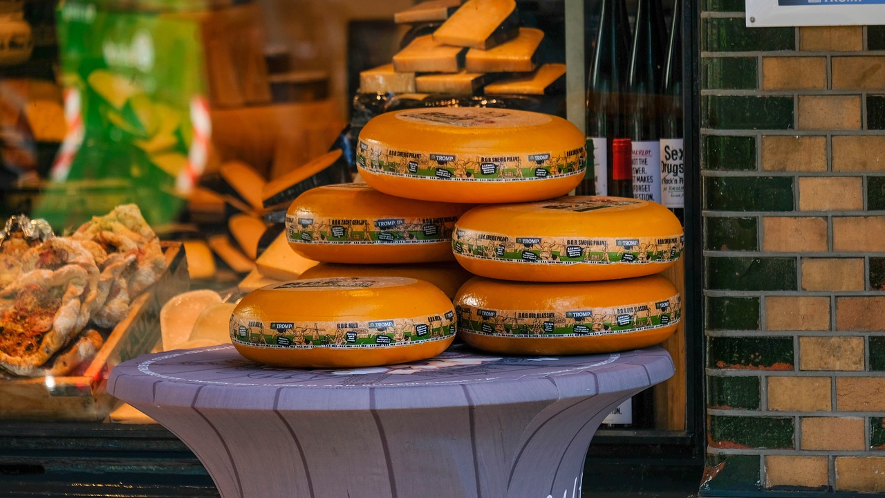 Image - gouda cheese amsterdam holland