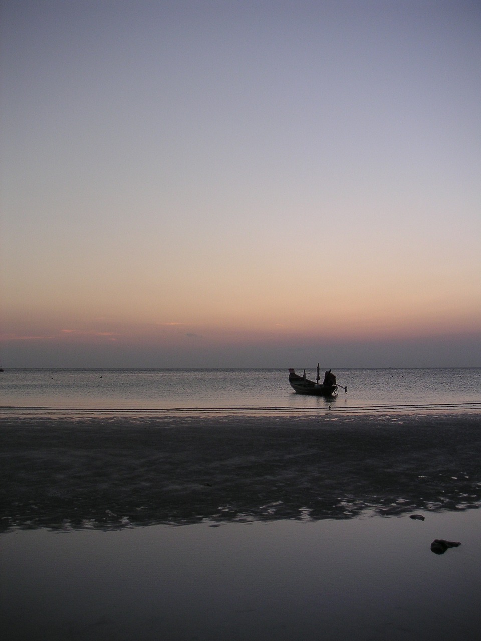 Image - beach twilight afterglow