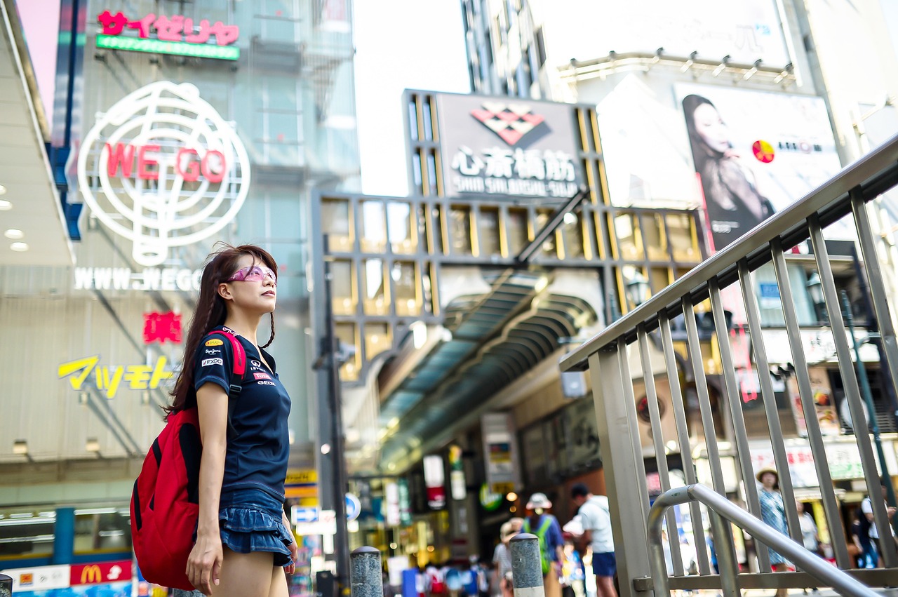 Image - travel asian women japanese street