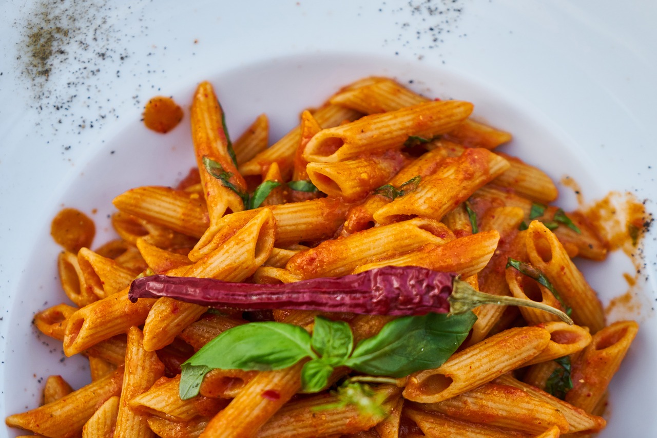 Image - pasta tomato dough healthy eating