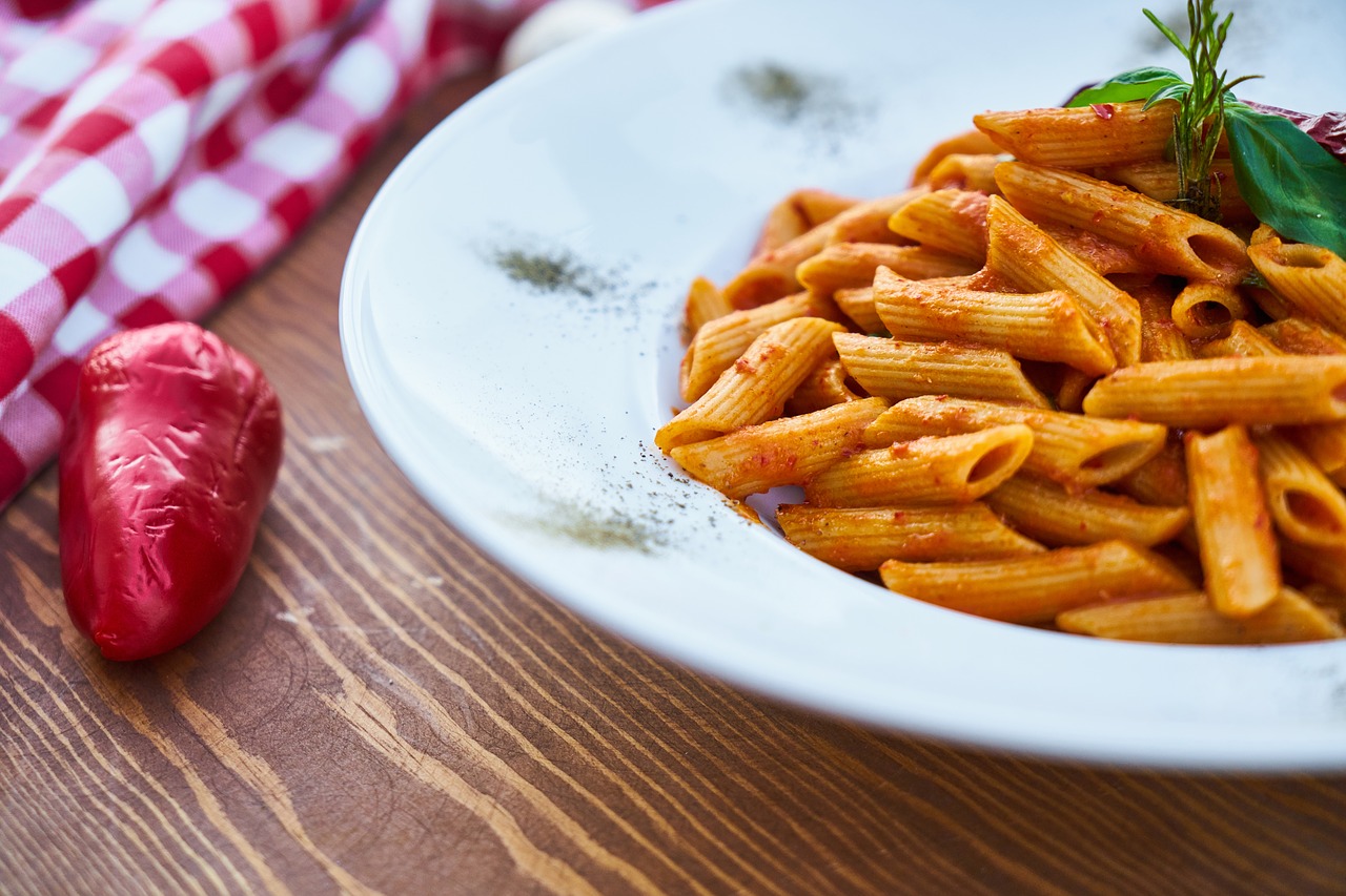 Image - pasta tomato dough healthy eating