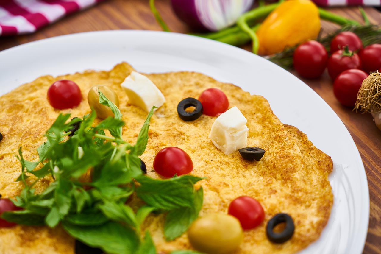 Image - omelet egg breakfast bread tomato