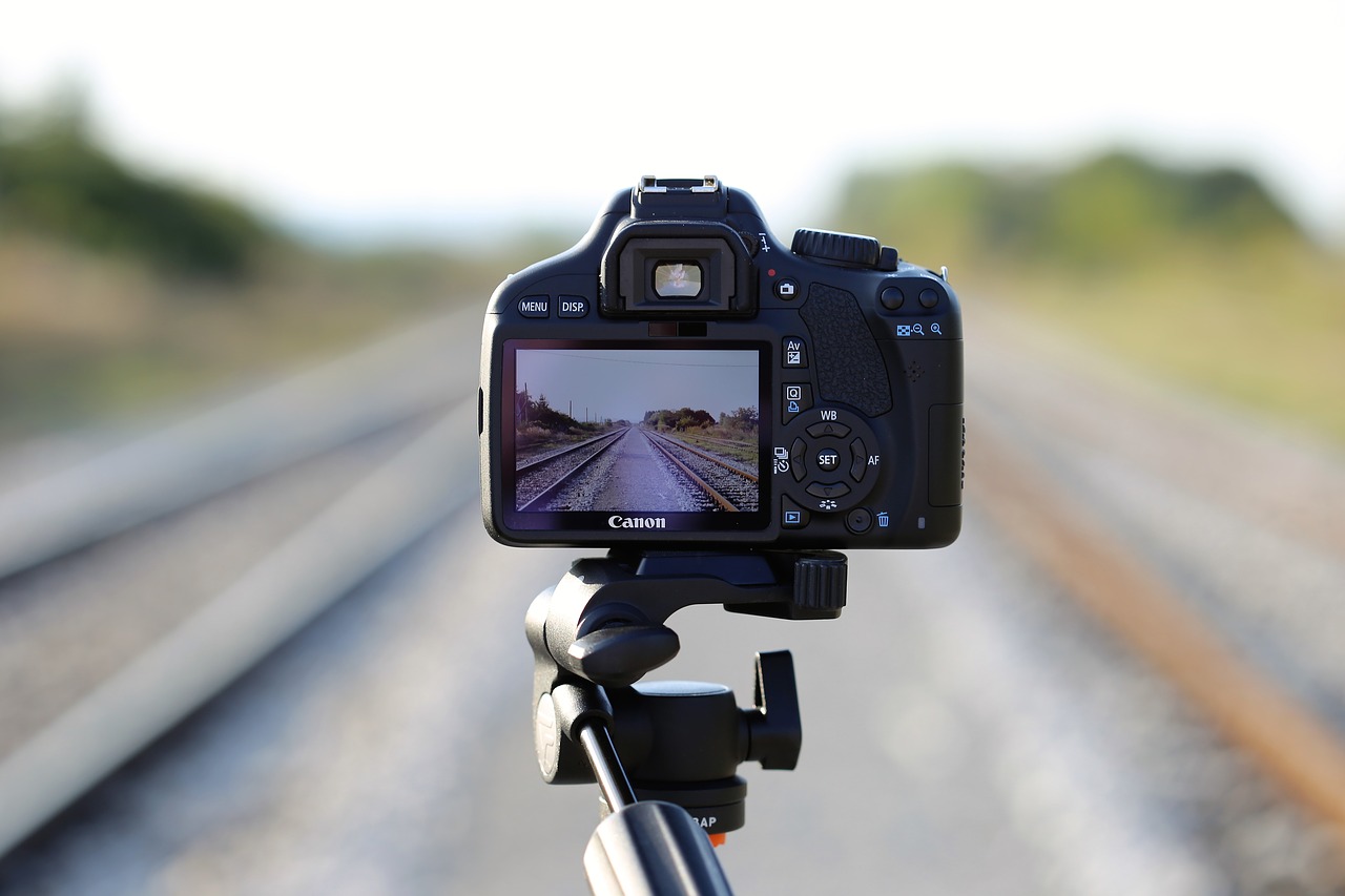 Image - camera on railway photo on rail