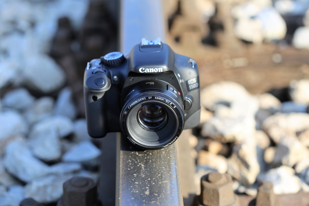 Image - camera on railway photo on rail
