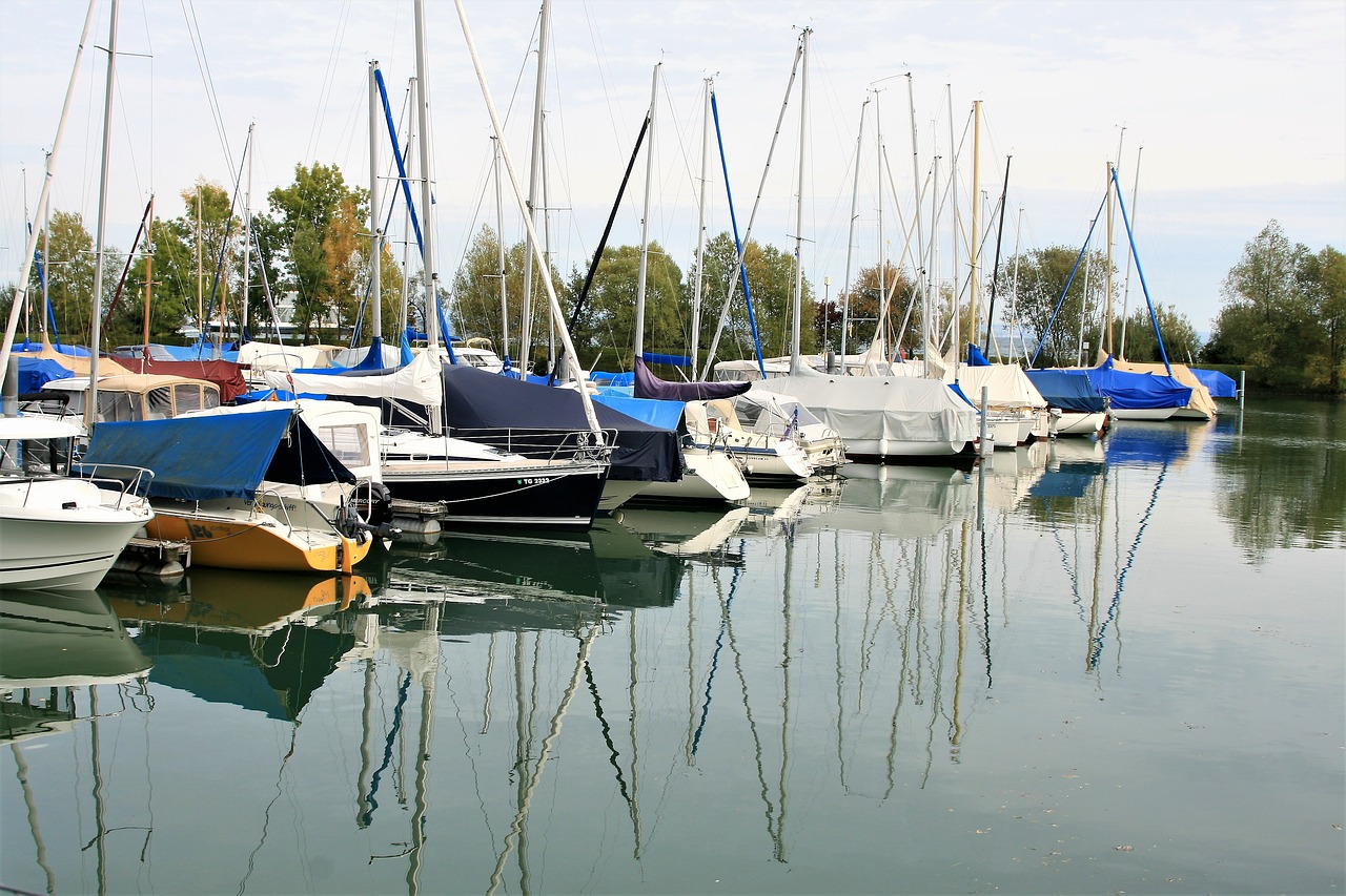 Image - bodensee sailboats haven water