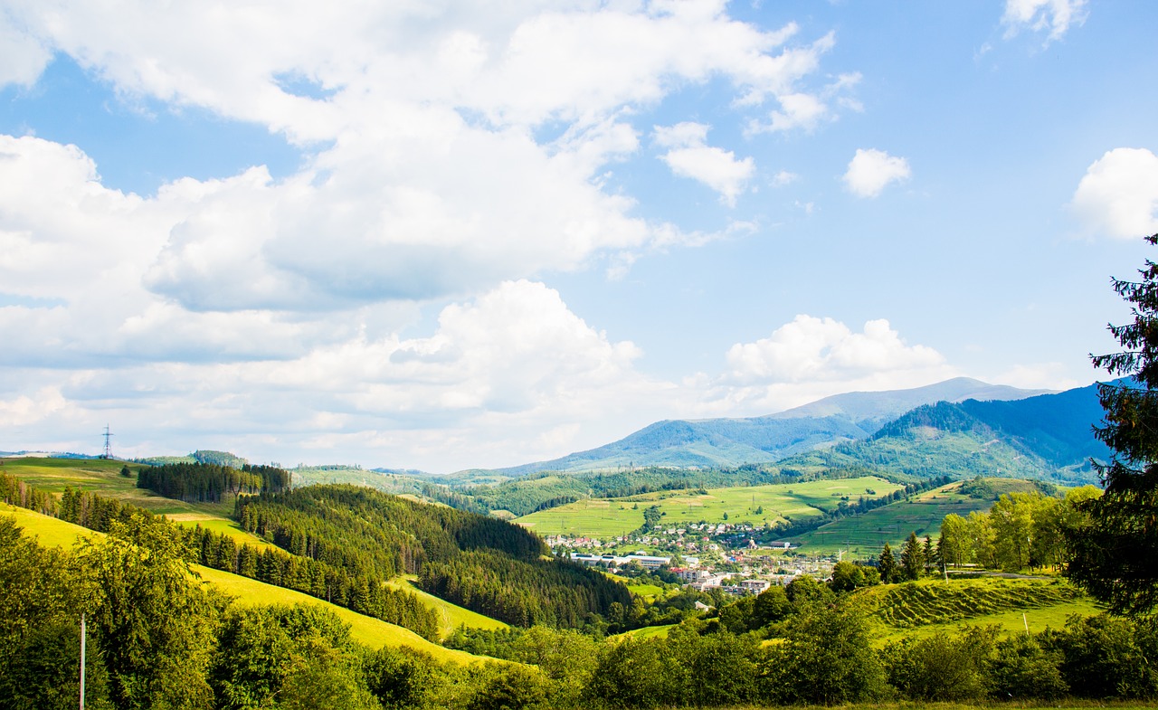 Image - clouds heaven green sky travel