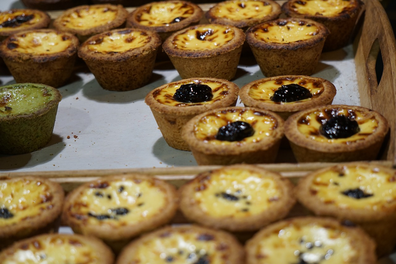 Image - egg tart dessert food sweet