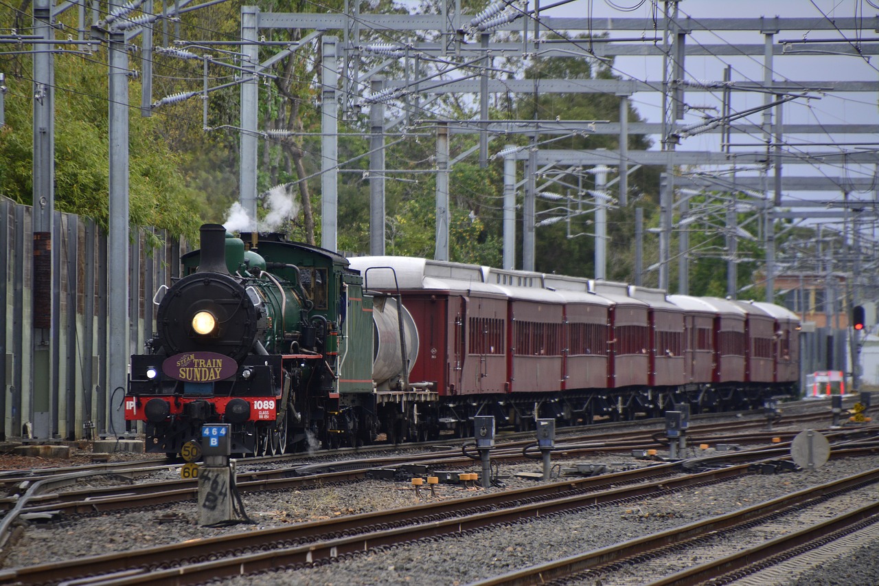 Image - train railway steam transportation