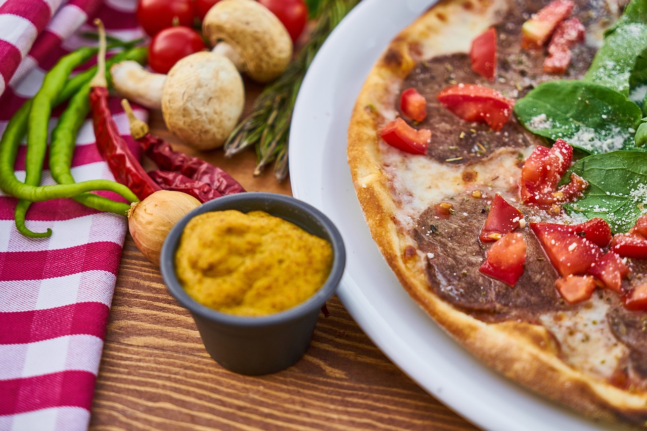 Image - pizza dough flour hot fresh