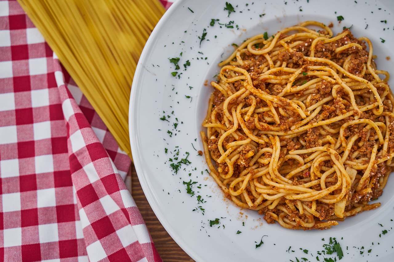 Image - pasta plate dough carb table