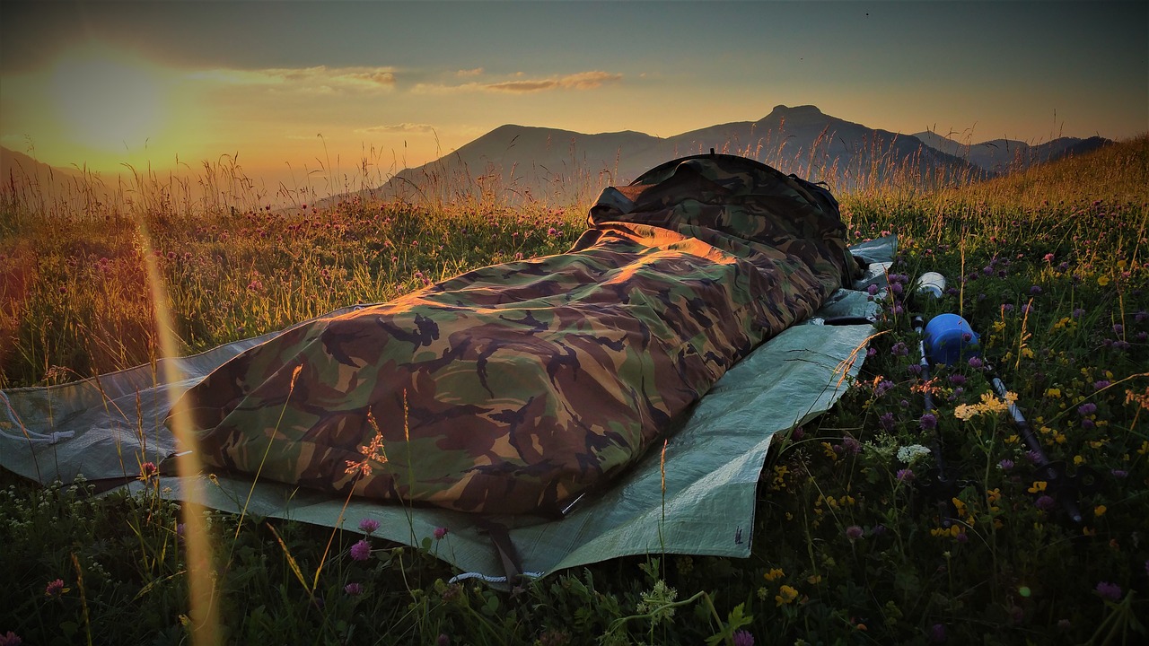 Image - bivouac mountain abendstimmung