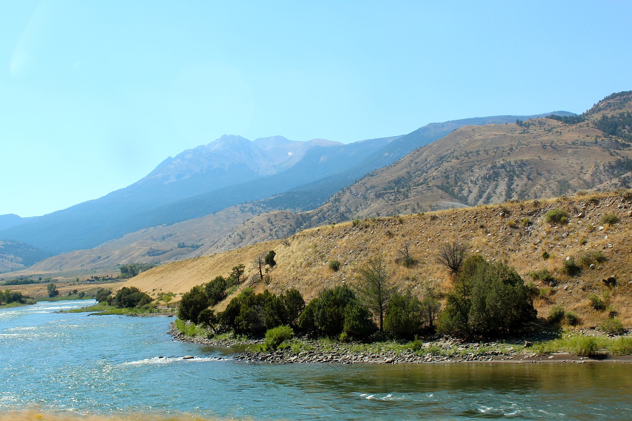 Image - yellowstone stream wyoming