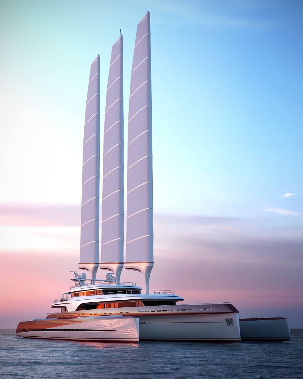 Image - trimaran super trimaran superyacht