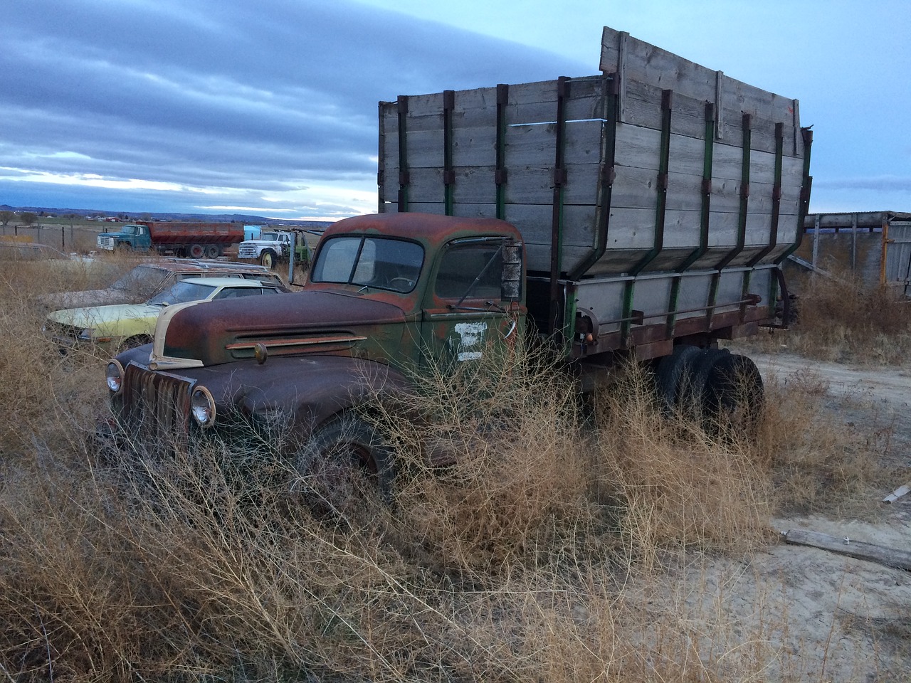 Image - old truck farm idaho rust