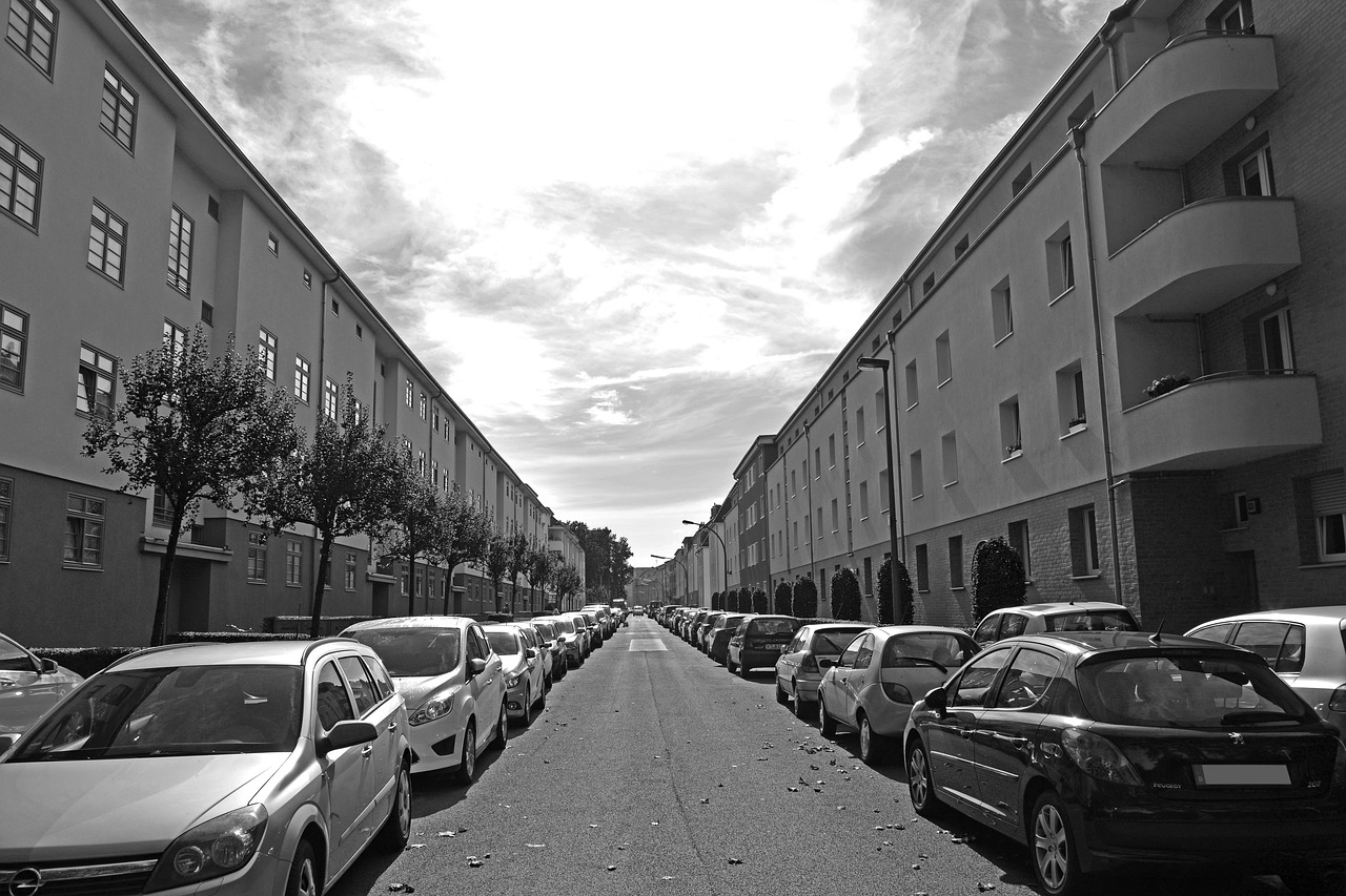 Image - road vanishing point perspective